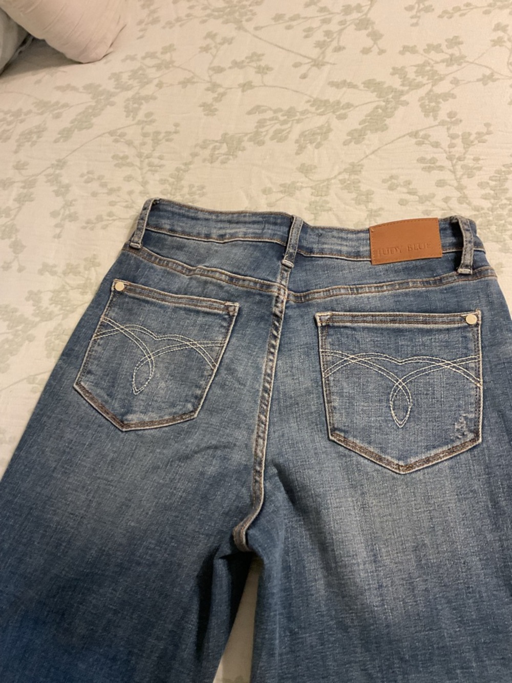 Judy Blue crop wide leg crop jeans